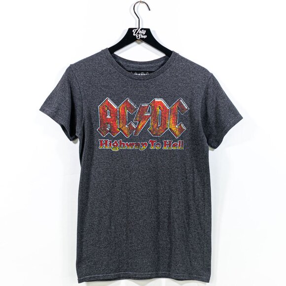 2016 AC/DC Highway To Hell T-Shirt Small Y2K Rock Band Music Retro - Picture 1 of 6